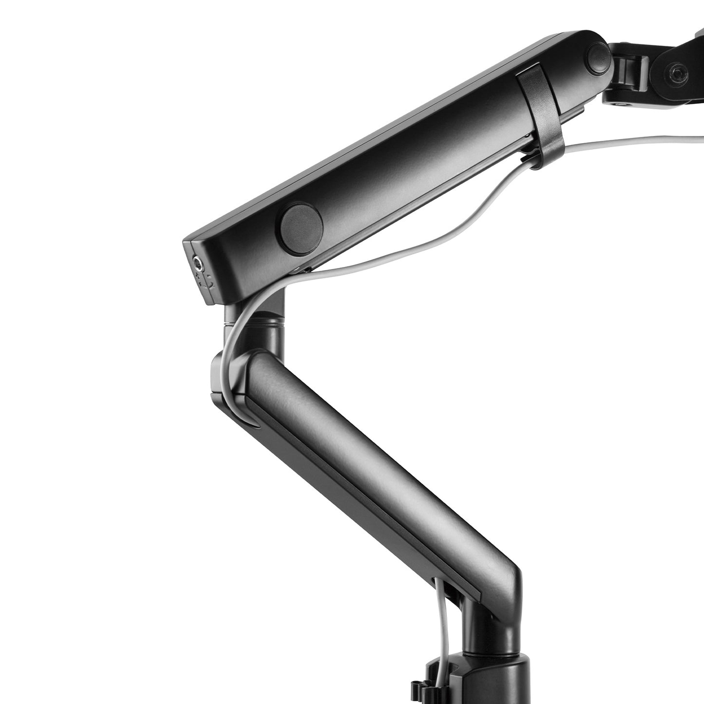 Supporto da scrivania Full Motion per 1 monitor 13"-32" Regolabili in Altezza Girevoli Rotanti Inclinabili