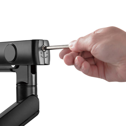 Supporto da scrivania Full Motion per 1 monitor 13"-32" Regolabili in Altezza Girevoli Rotanti Inclinabili