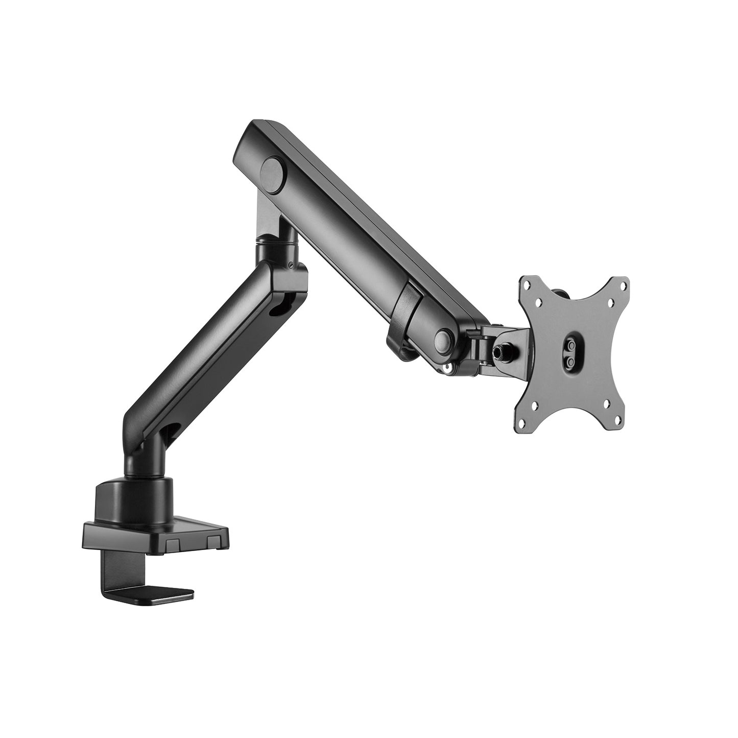 Supporto da scrivania Full Motion per 1 monitor 13"-32" Regolabili in Altezza Girevoli Rotanti Inclinabili